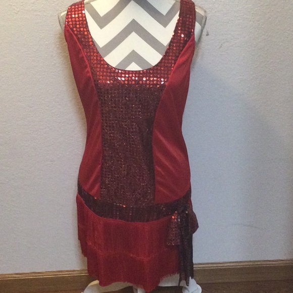 Dresses & Skirts - Halloween costume flapper dress NWOT